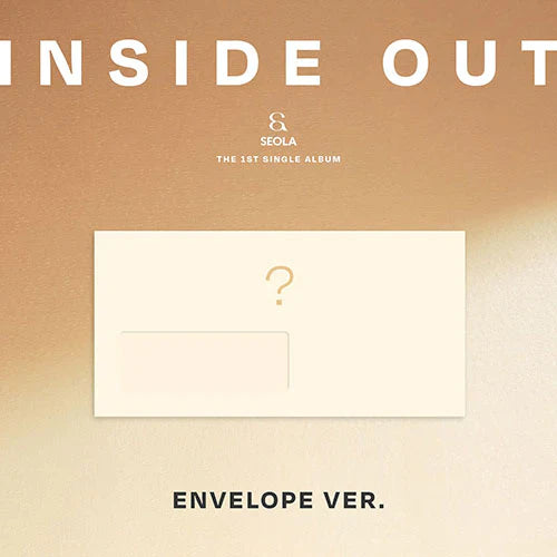 Seola 1st Single Album - Inside Out