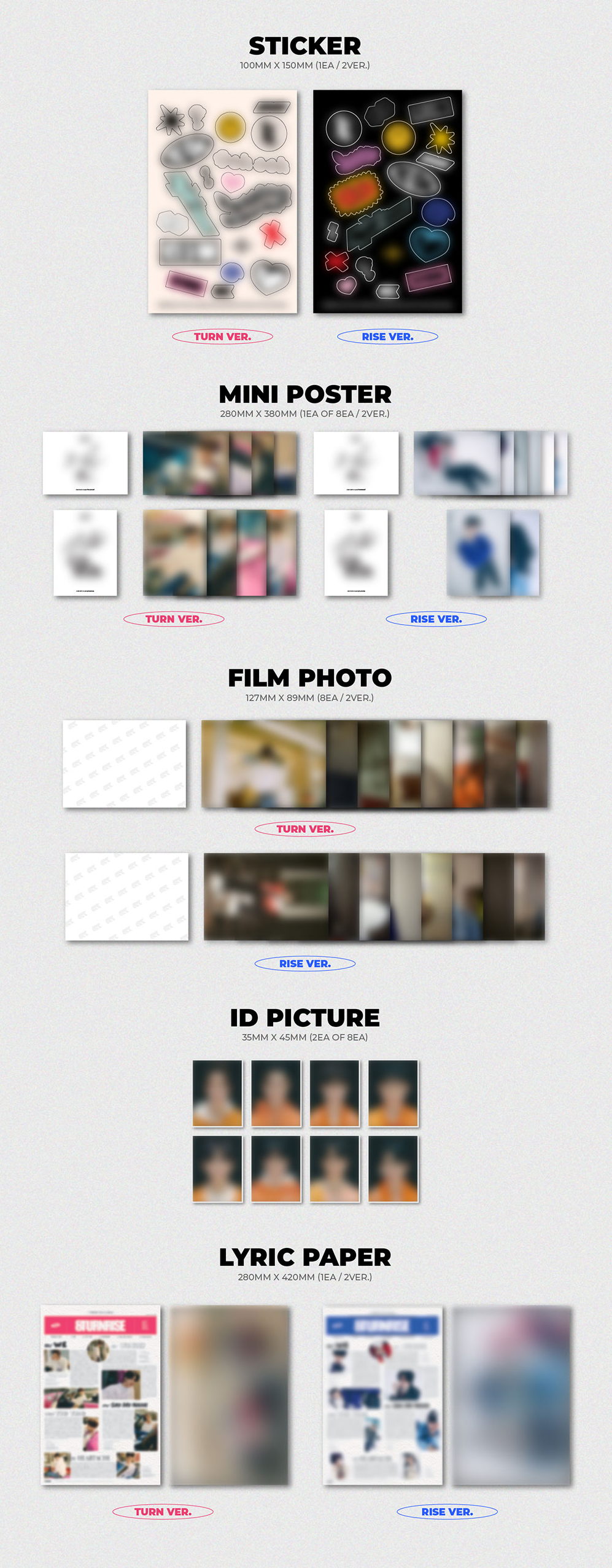 8Turn - 8Turnrise 1st Mini Album