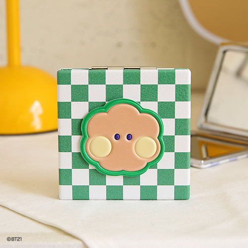 BT21 Minini Leather Patch Mirror