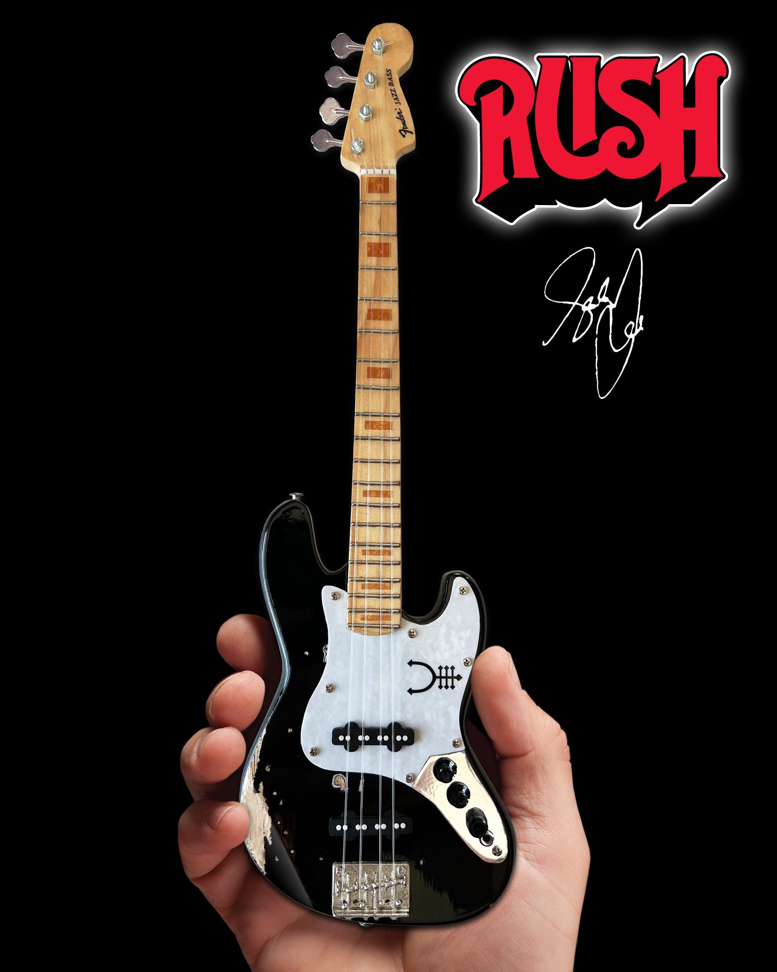 Geddy Lee Vintage Tour Edition Mini Fender™ Jazz™ Bass Model Officially Licensed - Osadia Concept Store