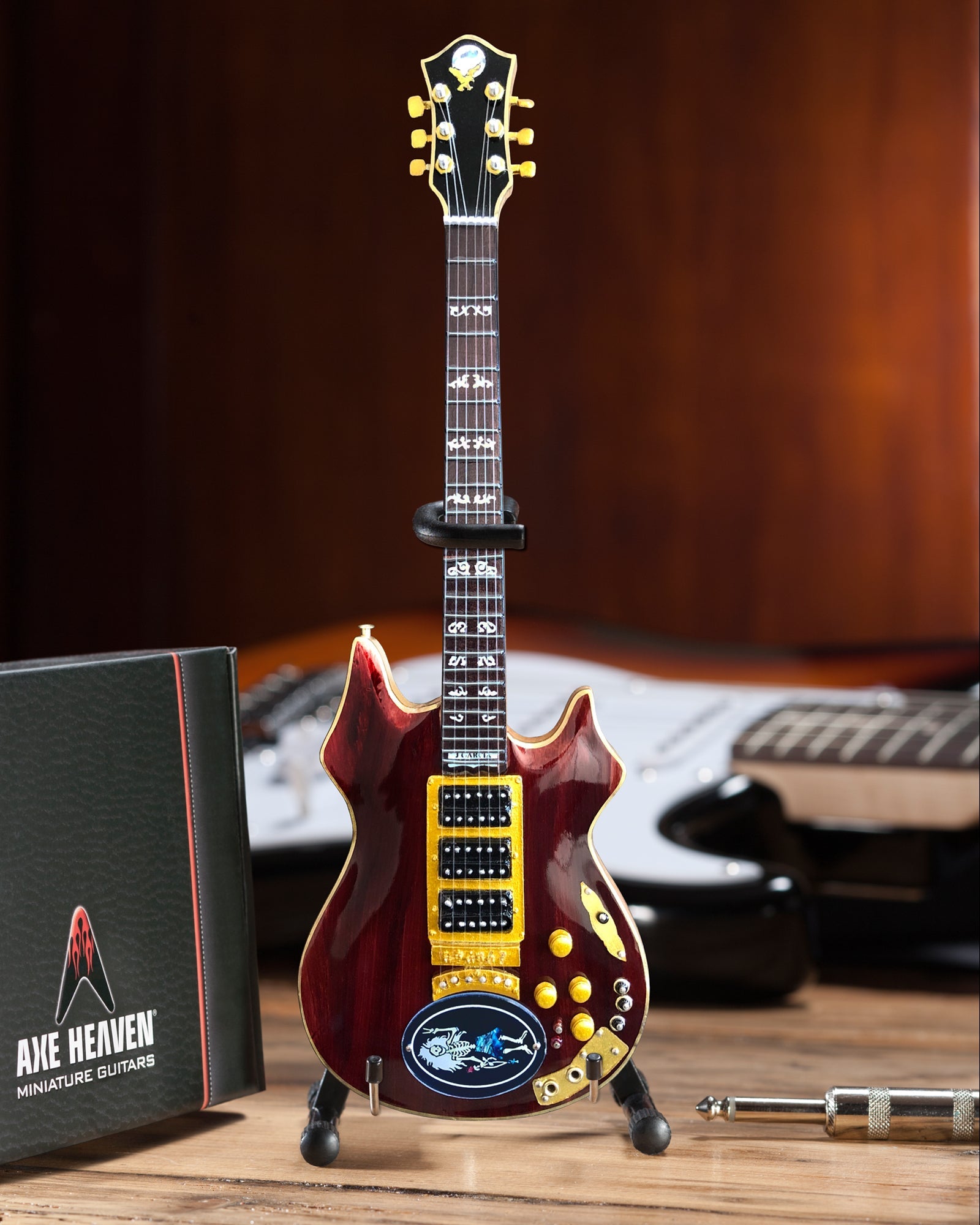 Jerry Garcia™ Rosebud™ Tribute Mini Guitar Replica - OFFICIALLY LICENSED - Osadia Concept Store