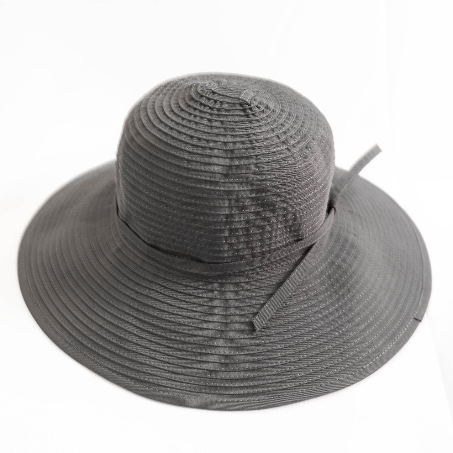 Women's Ribbon Medium Brim Floppy