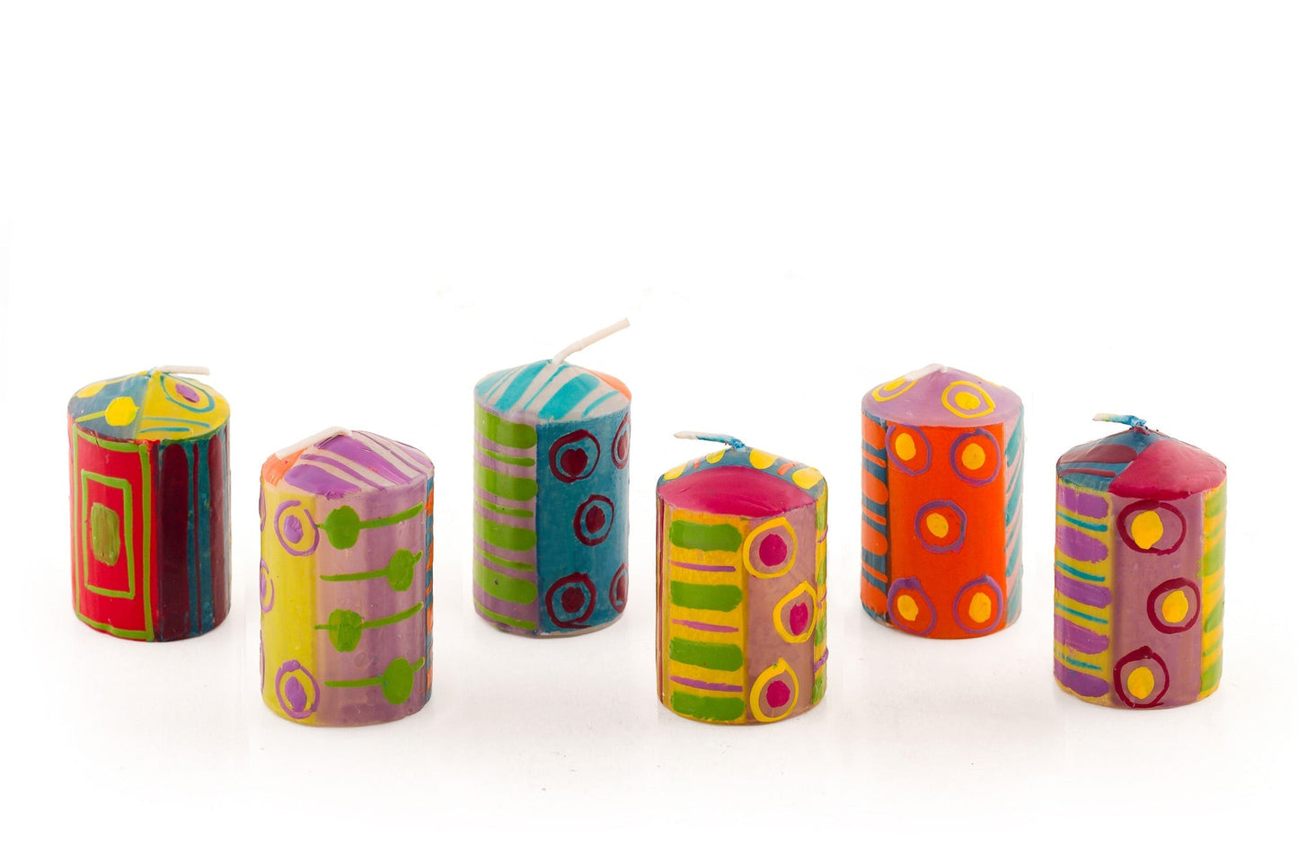 Carousel Painted Candles