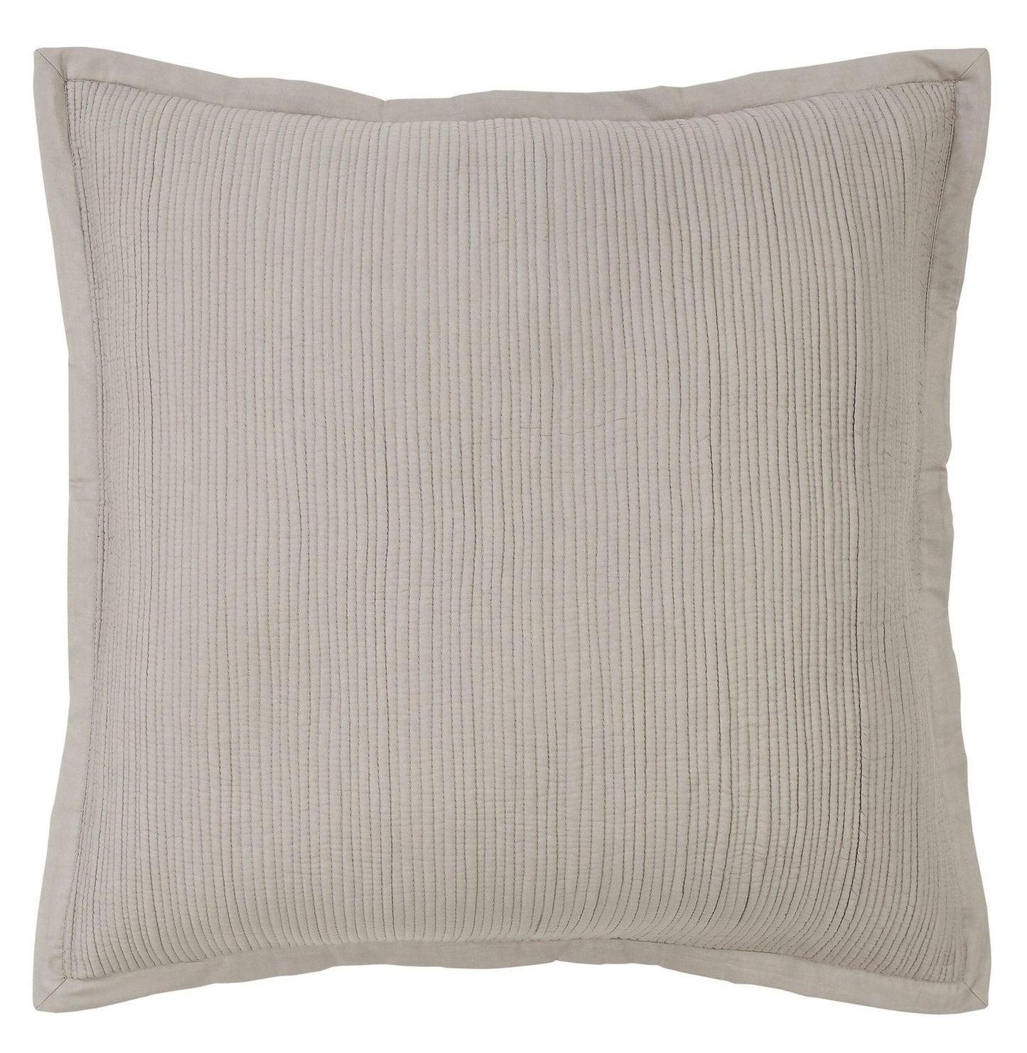 Laela Channel Stitch Cotton Coverlet Sham - Clearance