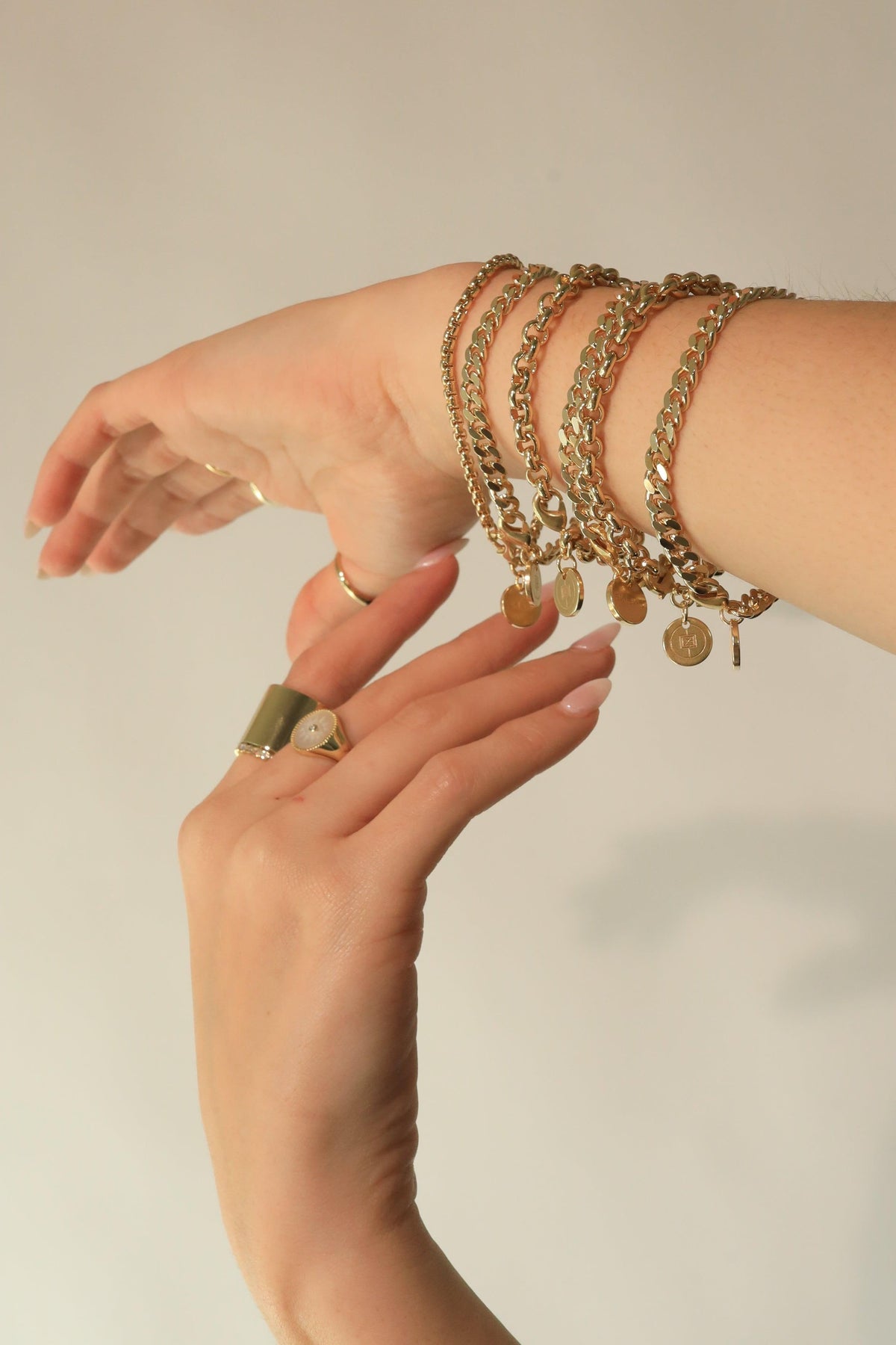 Micro Link Curb Chain Bracelet