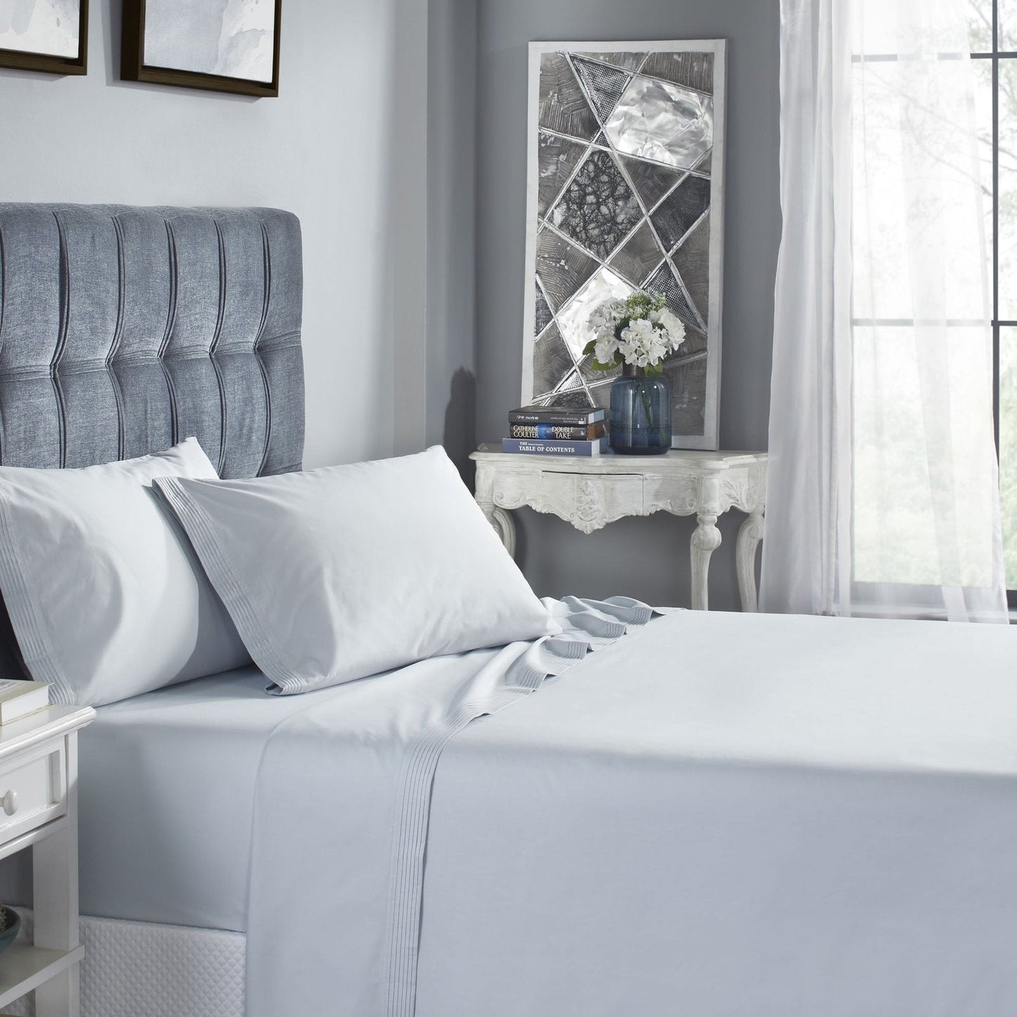 Venice Egyptian Cotton Percale Sheet Set