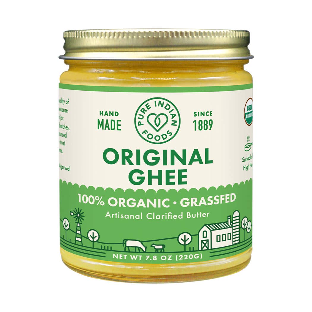 Original Ghee, Grassfed and Certified Organic