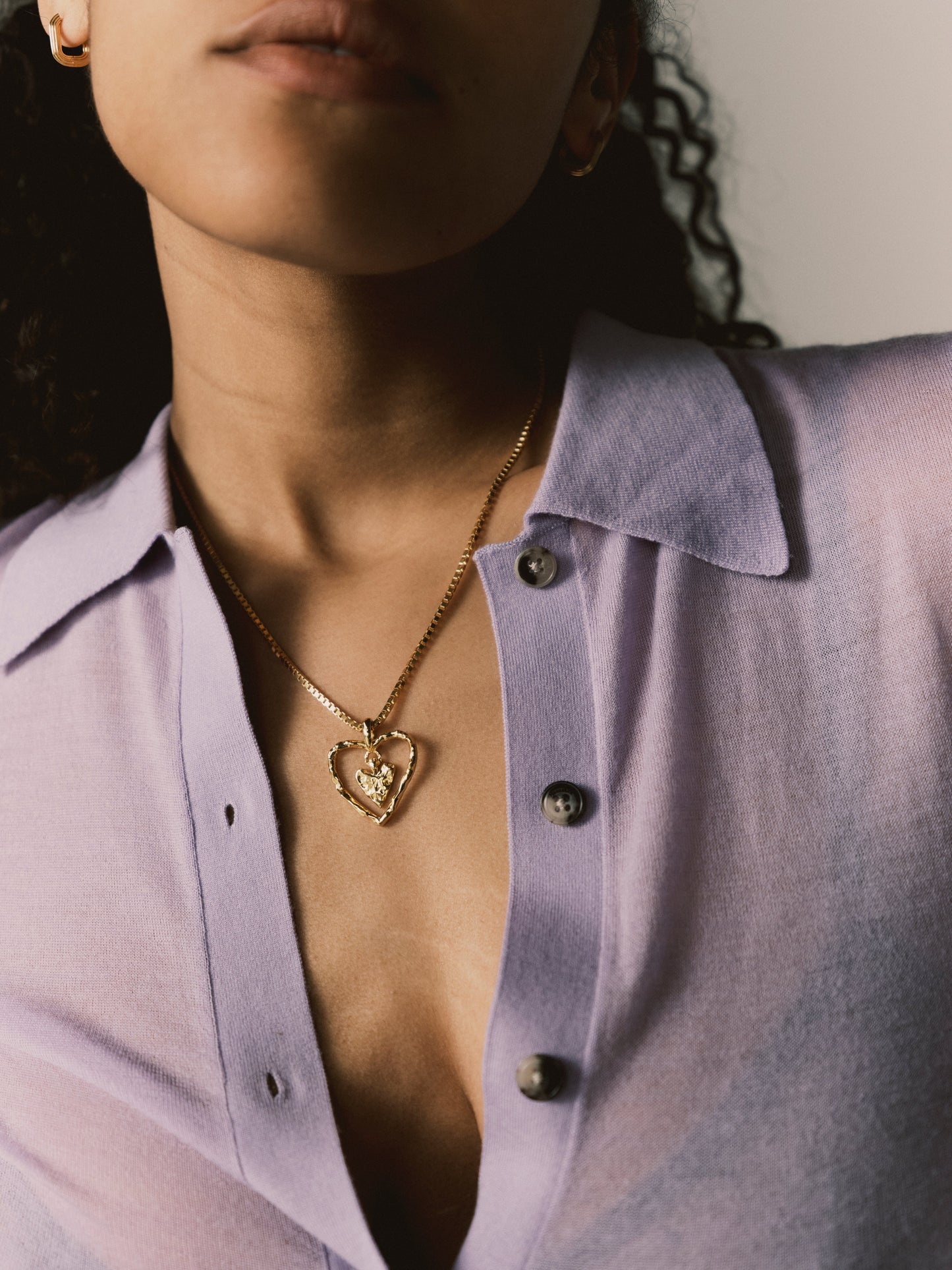 Cameron Double Heart Necklace