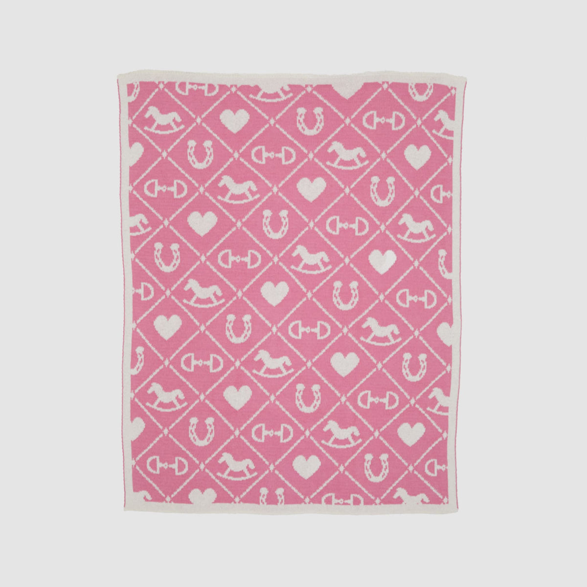 Baby Pony Quilt - Cotton Knit Blanket