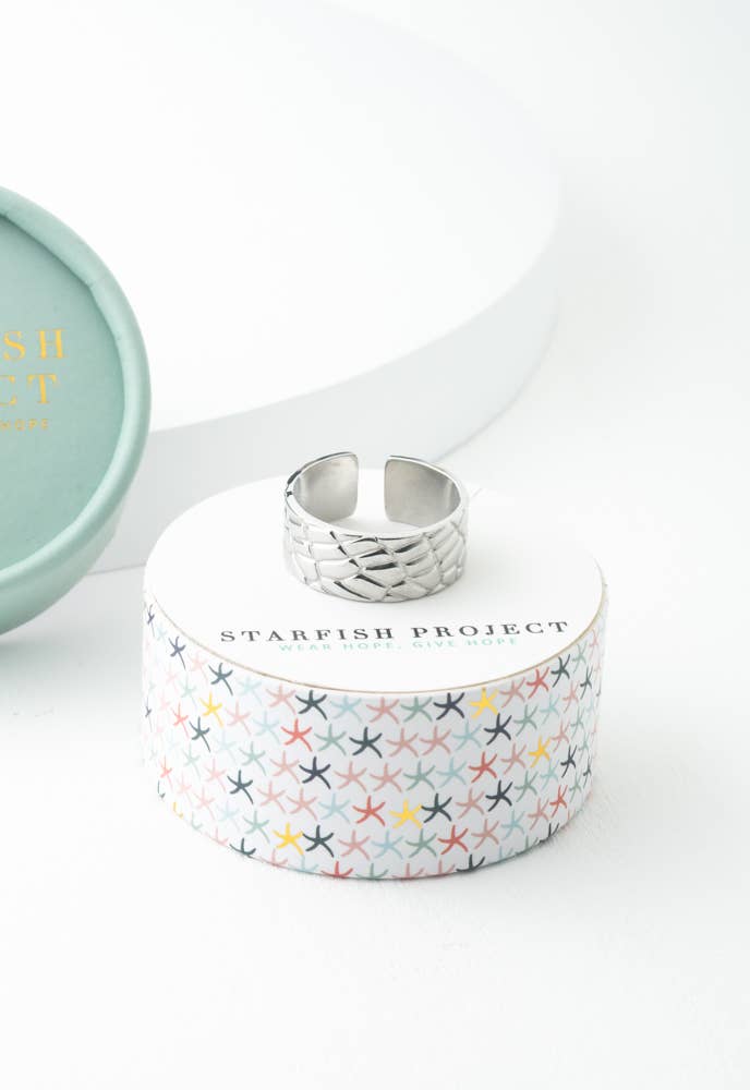 Restore Hope Silver Ring