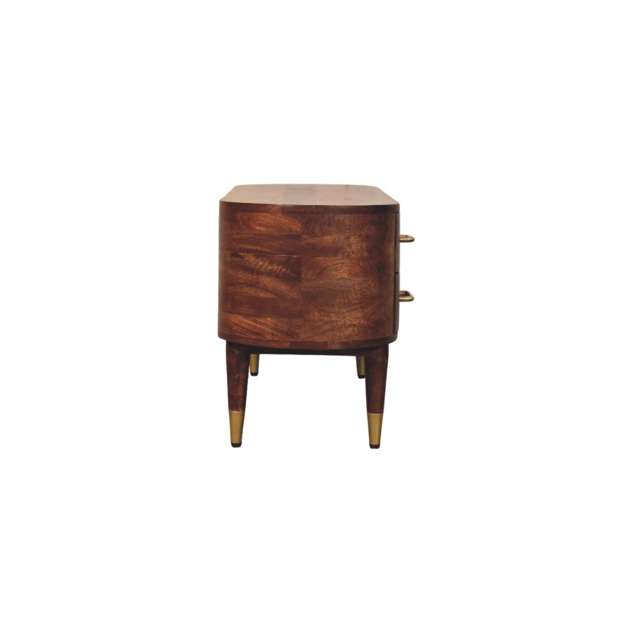 Solid Wood Jetson Curve Media Console