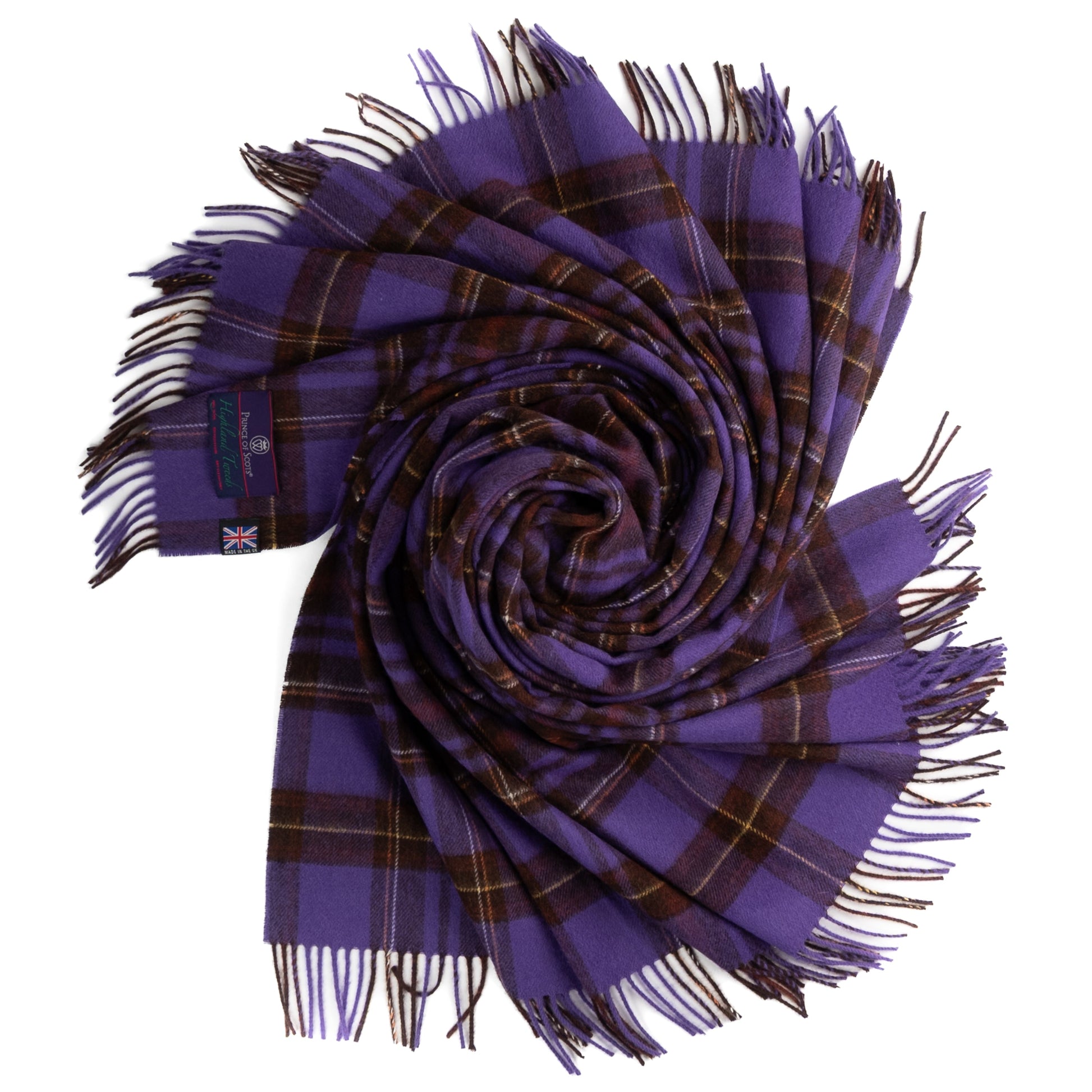 Prince of Scots Merino Wool Throw ~ Equestrian Tartan ~ - Osadia Concept Store
