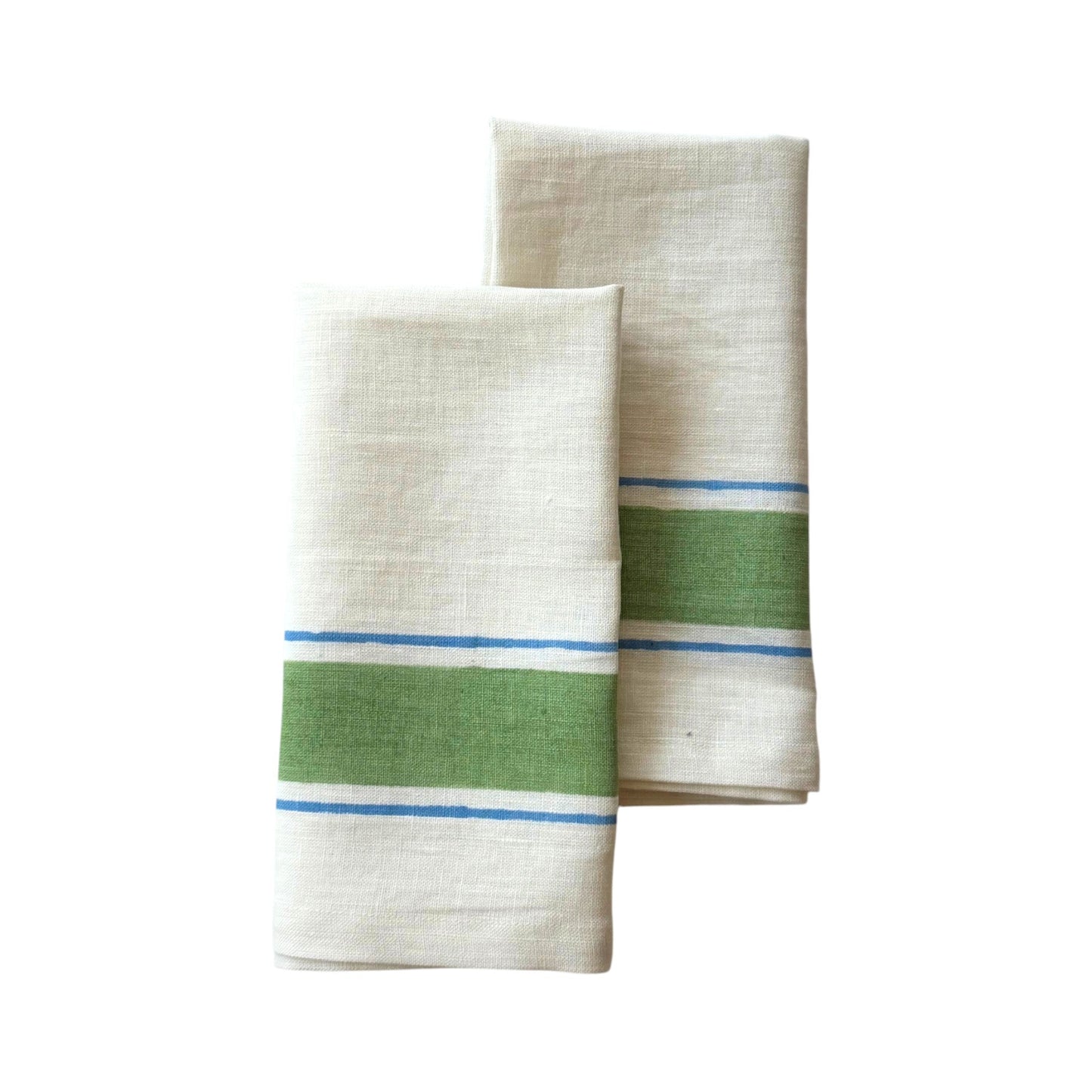 Taal Linen Napkins - Green (Set of 2)