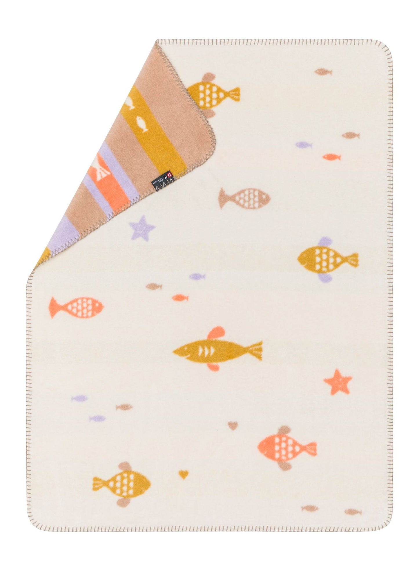 MILA Baby Blanket "School of Fish"