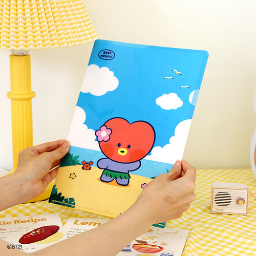 BTS x BT21 Minini L Holder A4 Vacance