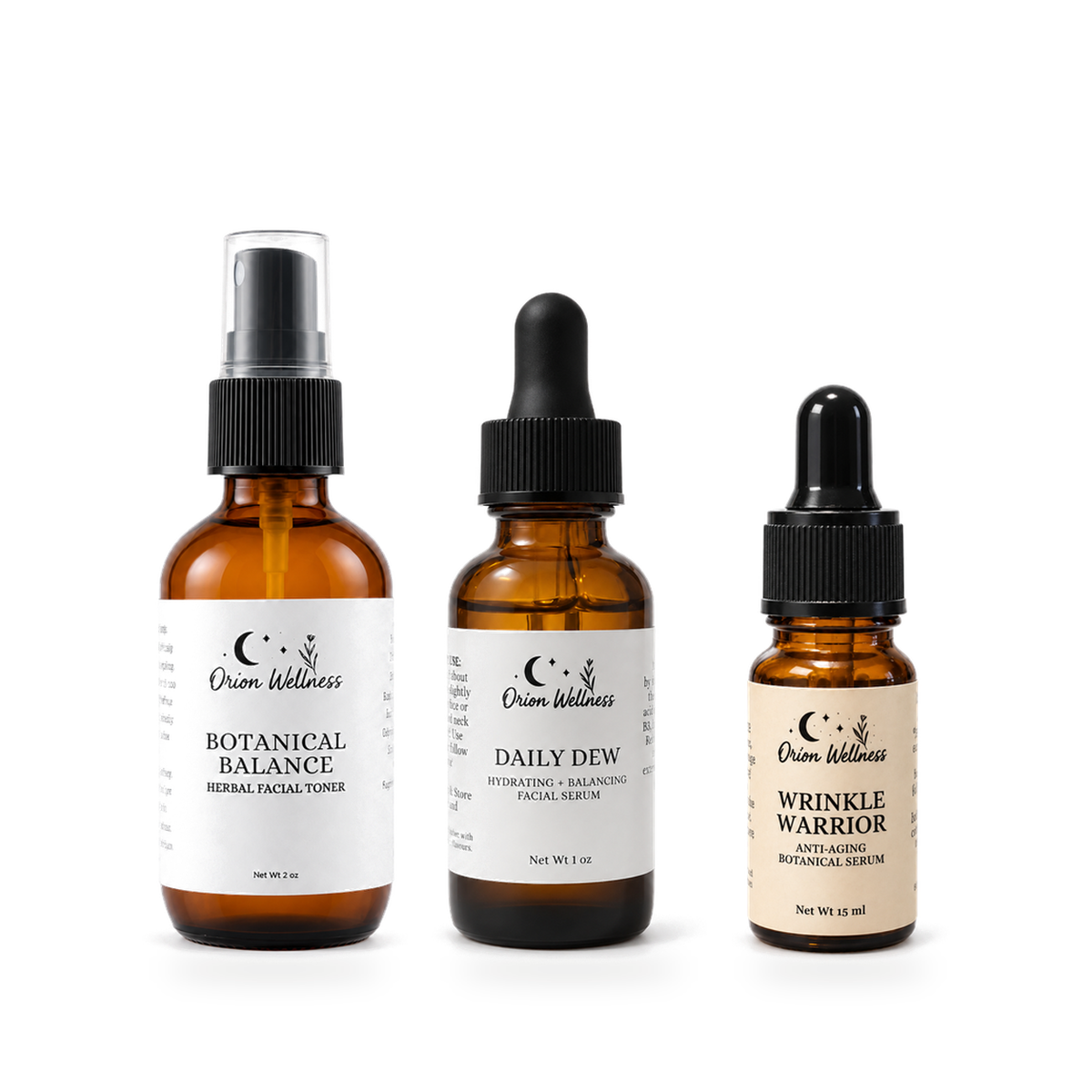 Dew + Glow Facial Trio
