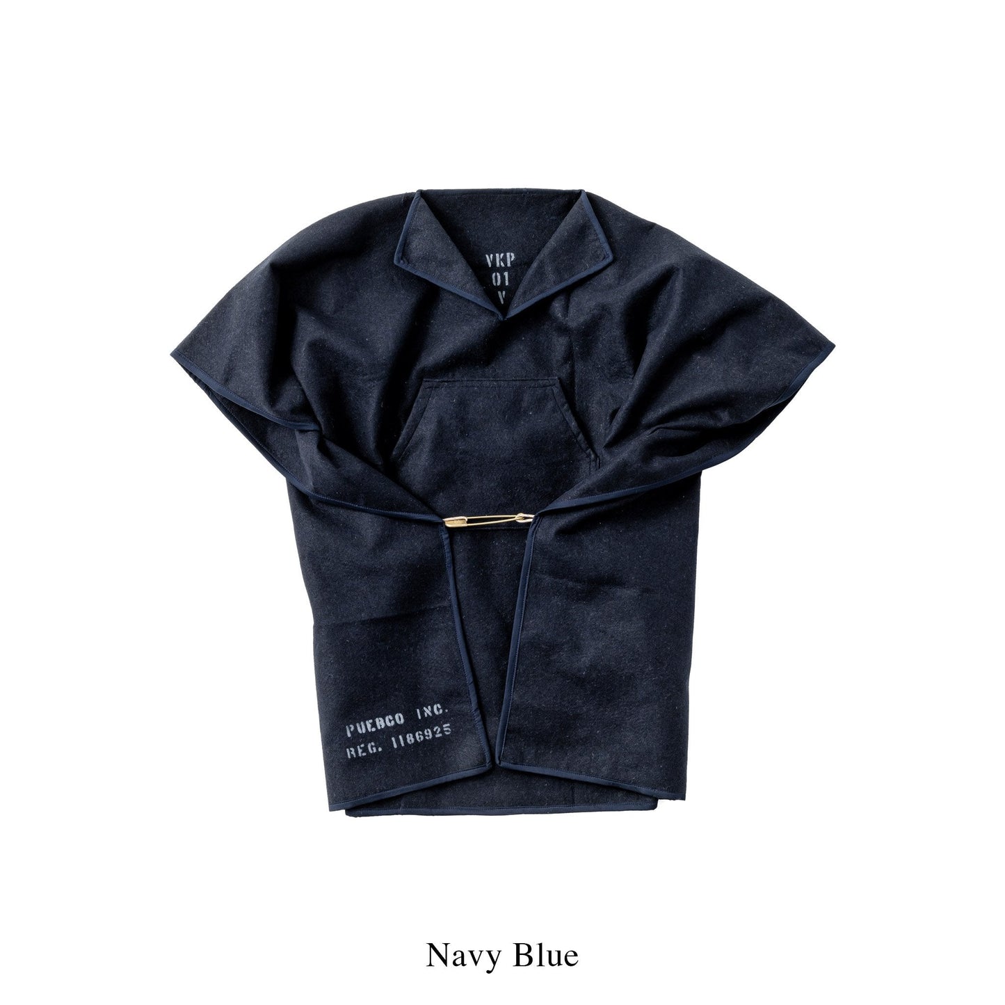 FELTED BLANKET PONCHO