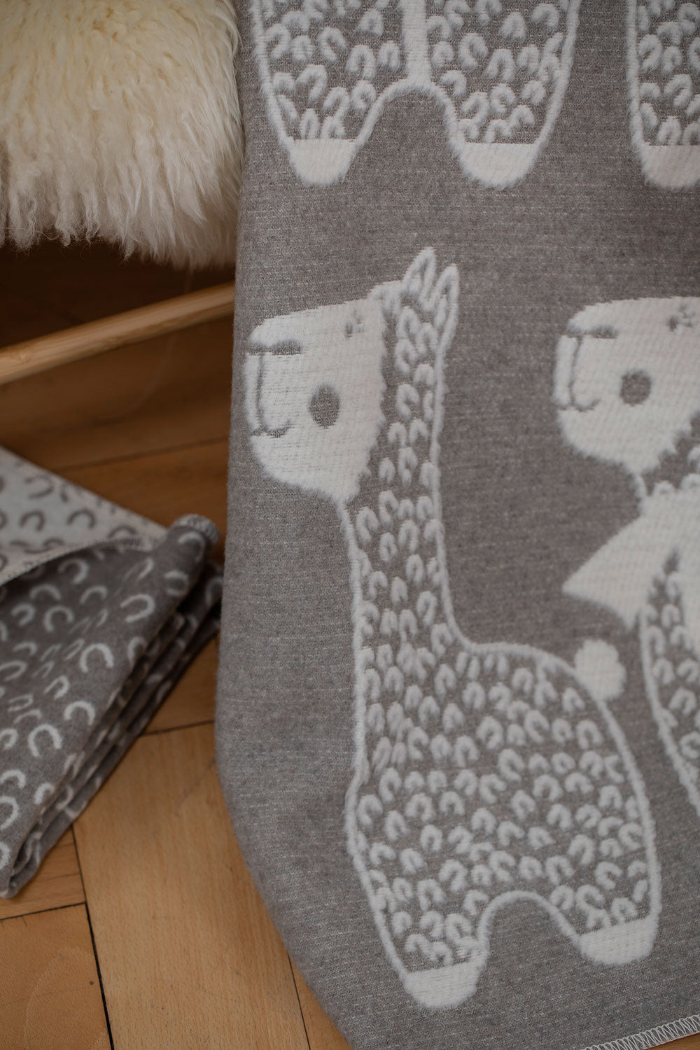 CARLA baby blanket "alpaca"
