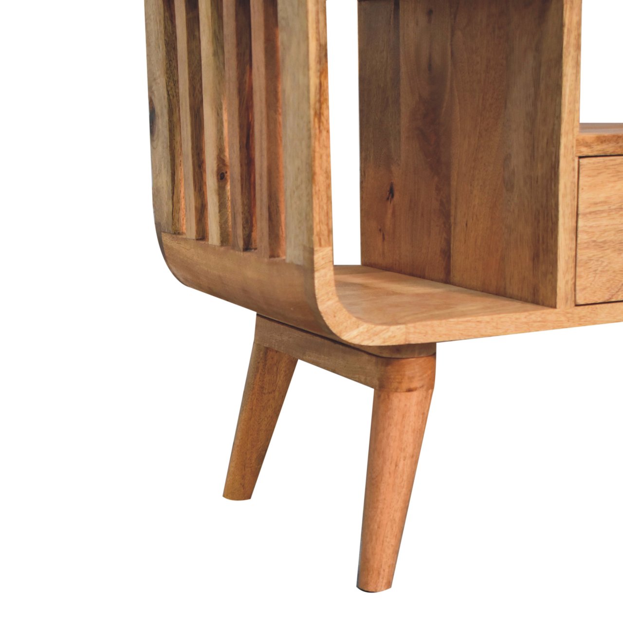 Solid Wood Soba Nordic Multi Media Unit