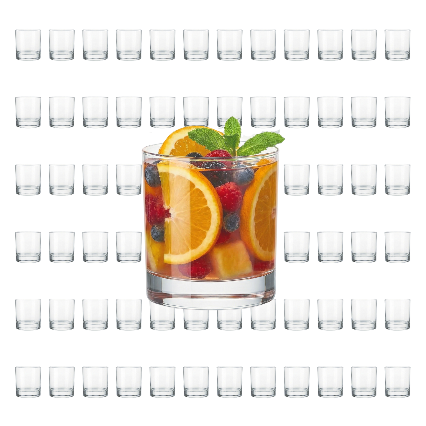 Lowball Marino Rocks Glass - 10oz