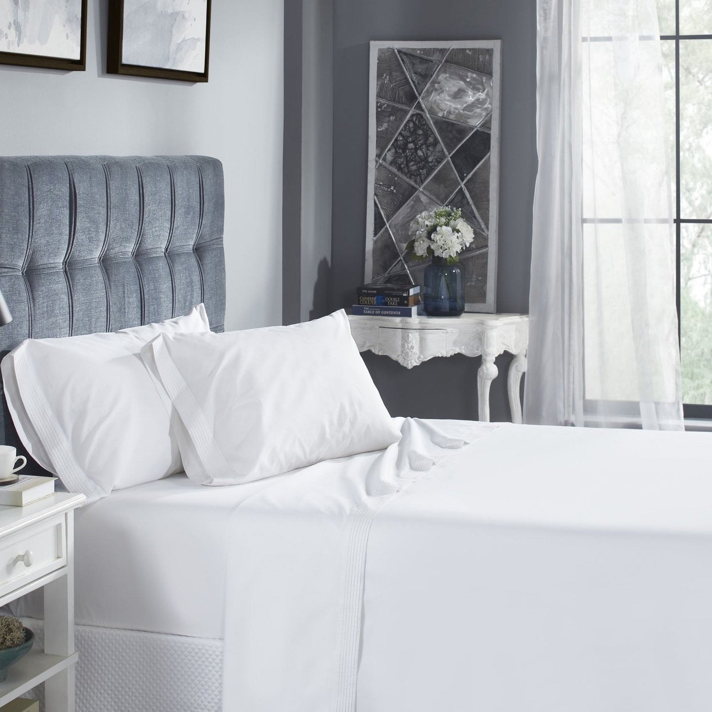 Venice Egyptian Cotton Percale Sheet Set