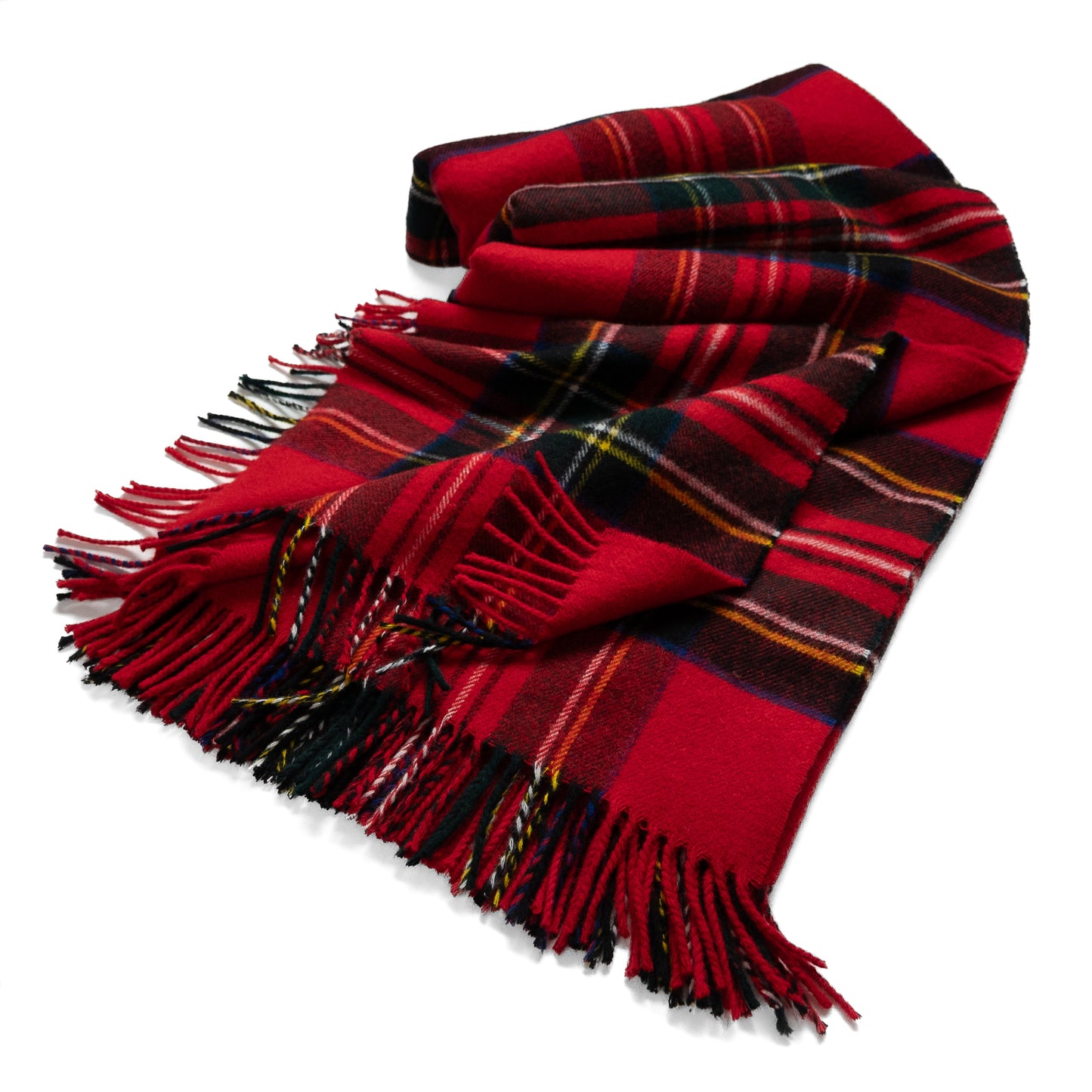 Prince of Scots  Merino Wool Throw ~ Royal Stewart  ~