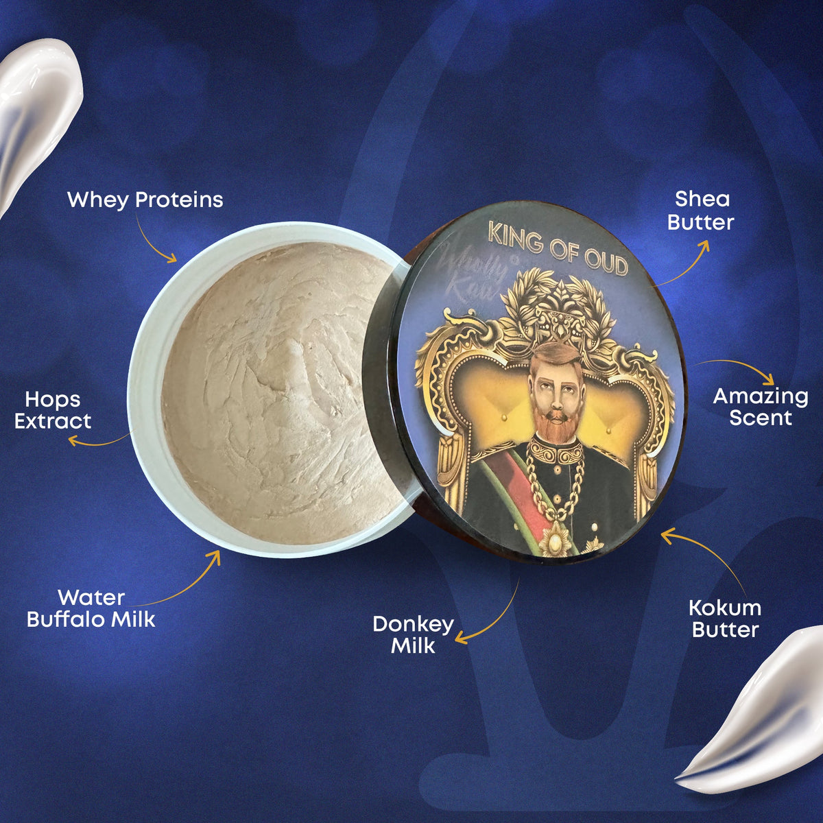 King of Oud Shaving Soap