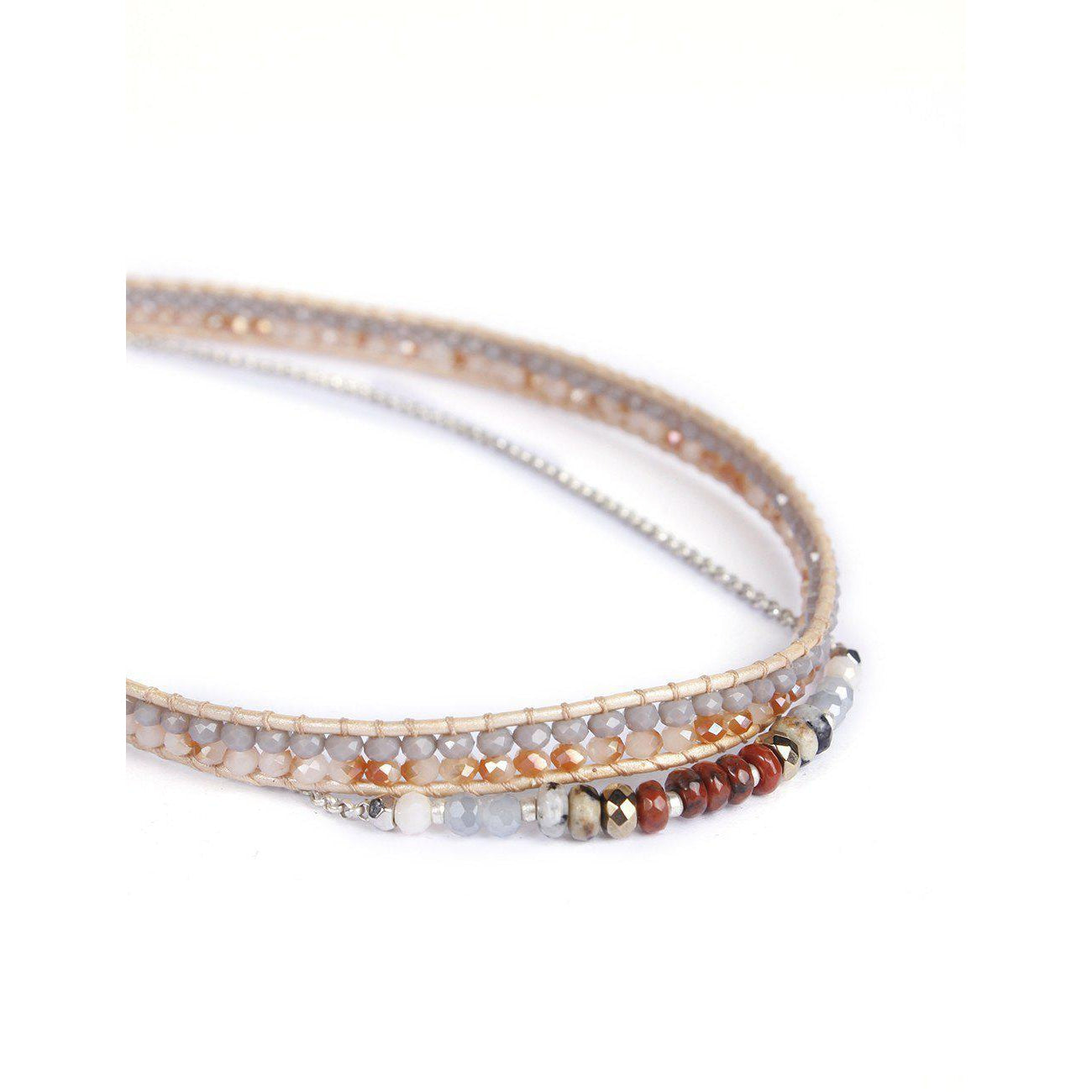 Serenity Stones Double Wrap Bracelet - Thailand
