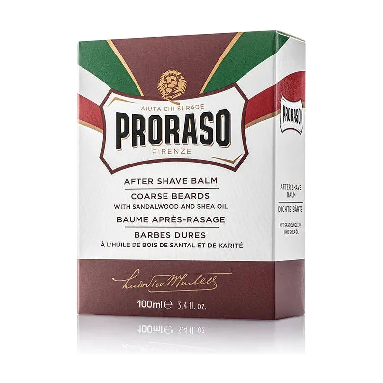 Proraso After Shave Balm Sandalwood & Shea Oil 3.4 Oz