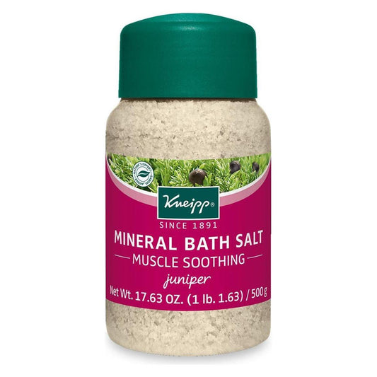 Kneipp Muscle Soothing Juniper Mineral Bath Salt 17.63 Oz.