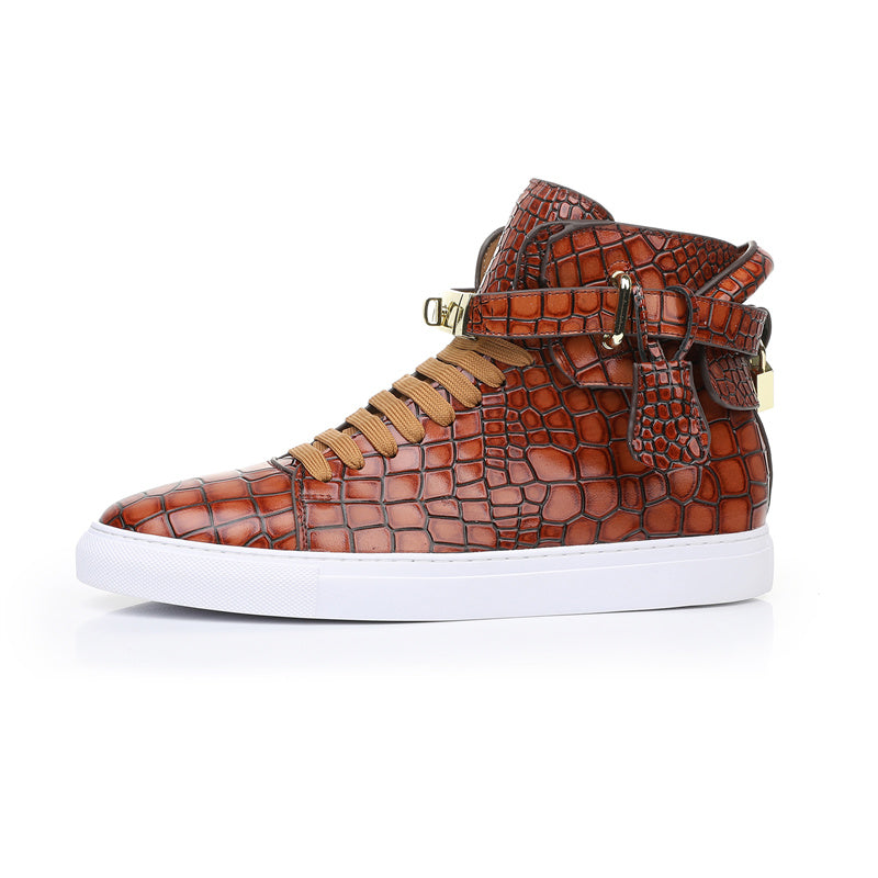 Sovereign High-Top Luxe Sneakers
