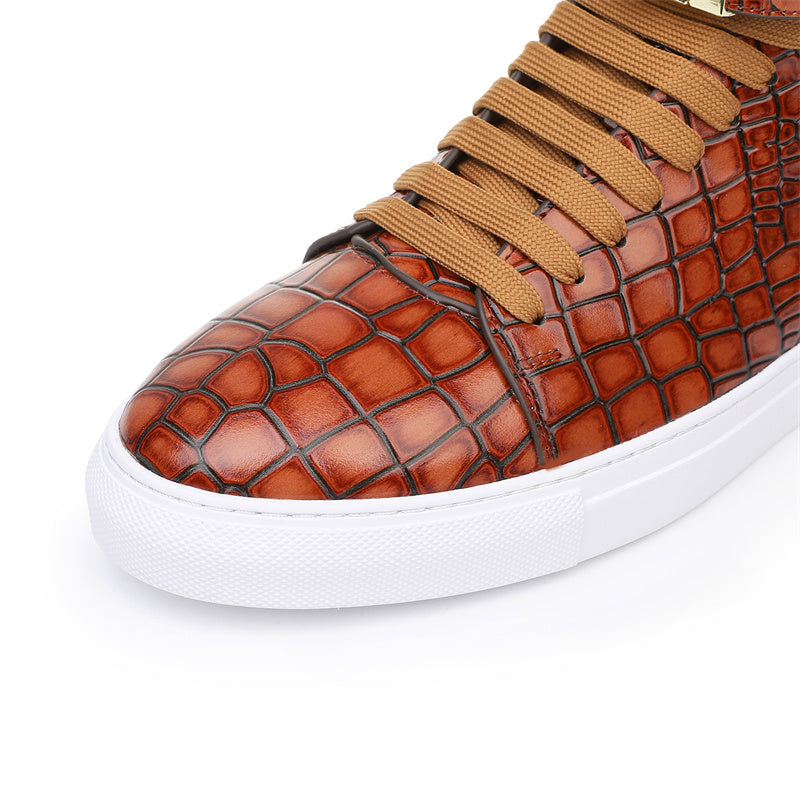 Sovereign High-Top Luxe Sneakers