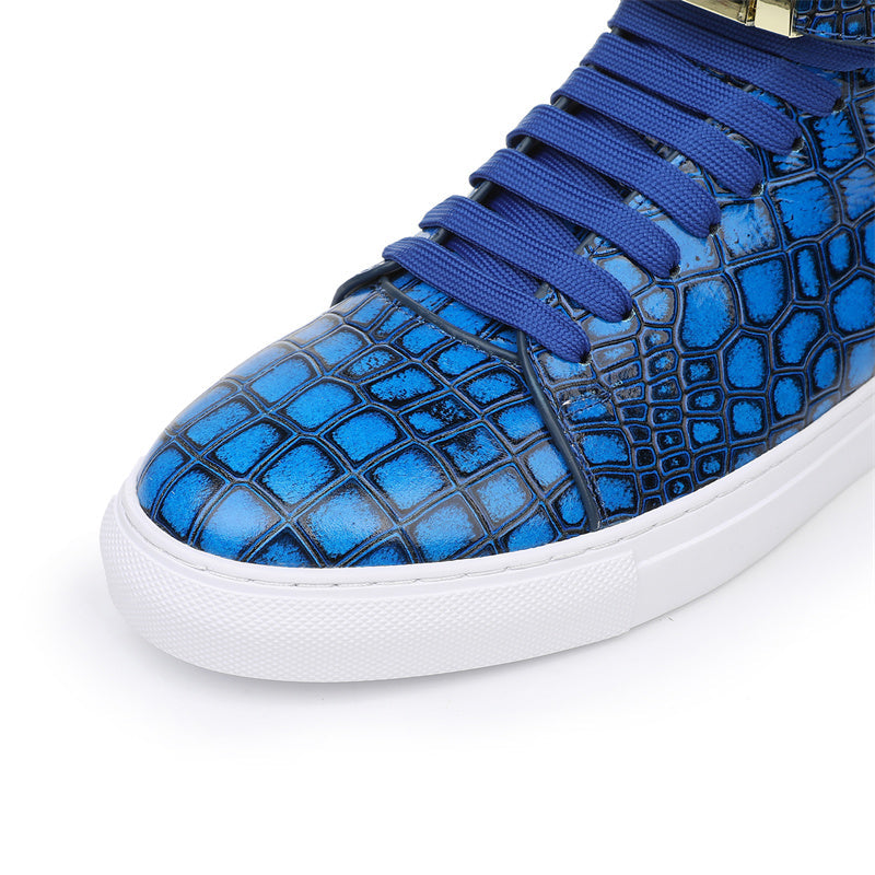 Sovereign High-Top Luxe Sneakers