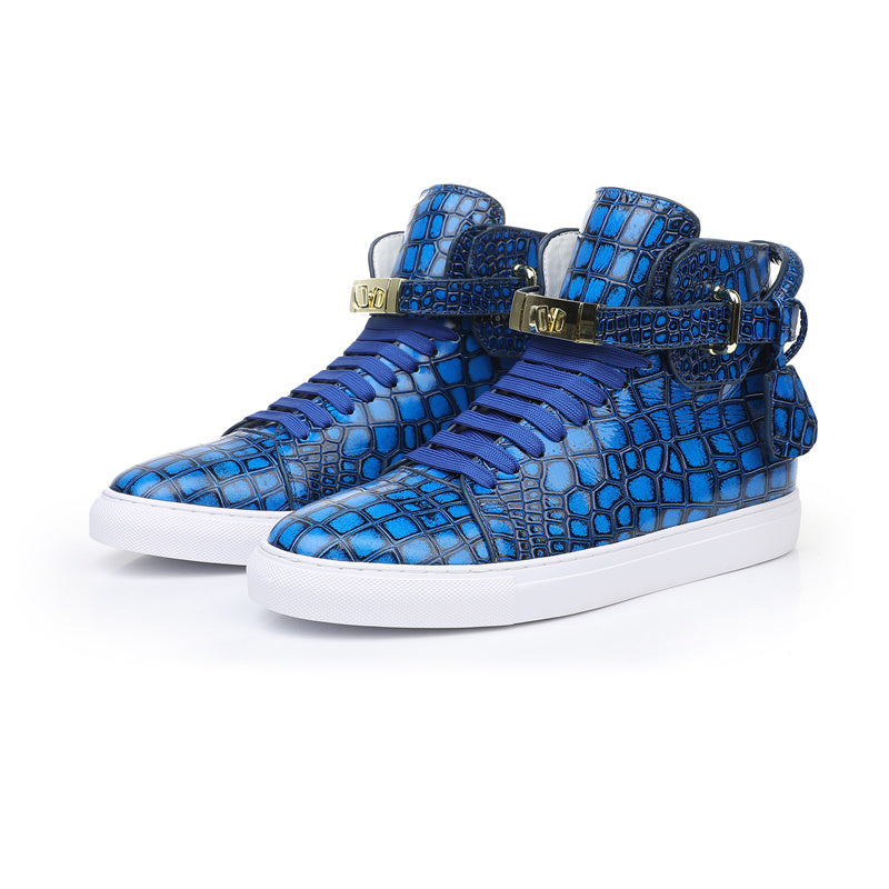 Sovereign High-Top Luxe Sneakers