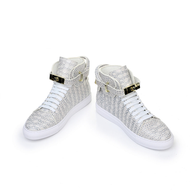 Sovereign High-Top Luxe Sneakers