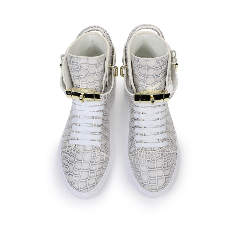 Sovereign High-Top Luxe Sneakers