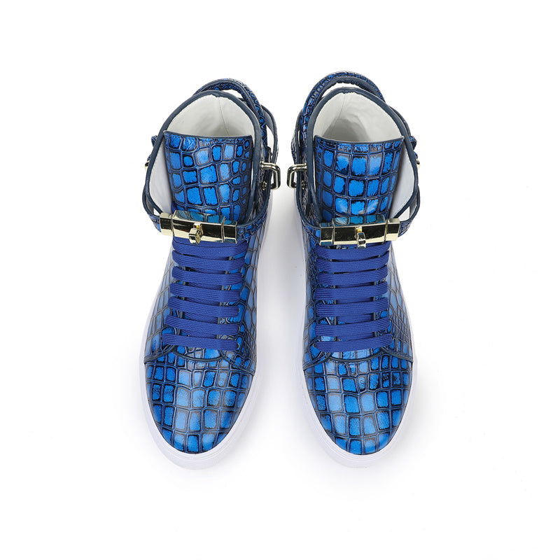 Sovereign High-Top Luxe Sneakers