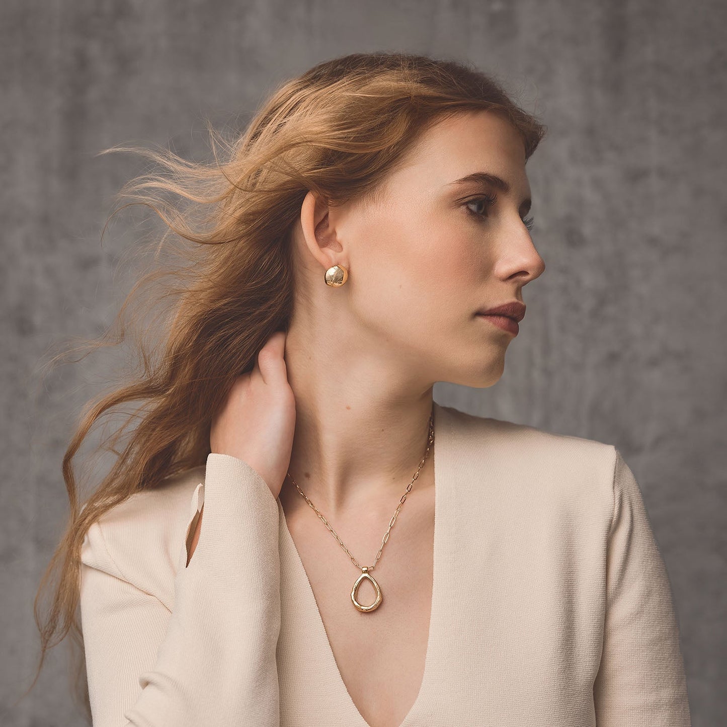 Caprize Bronze Earrings