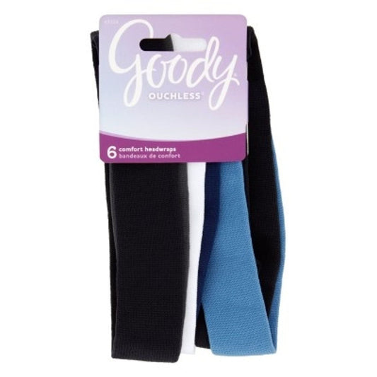 Goody 47326 Ouchless Comfort Nylon Headwraps