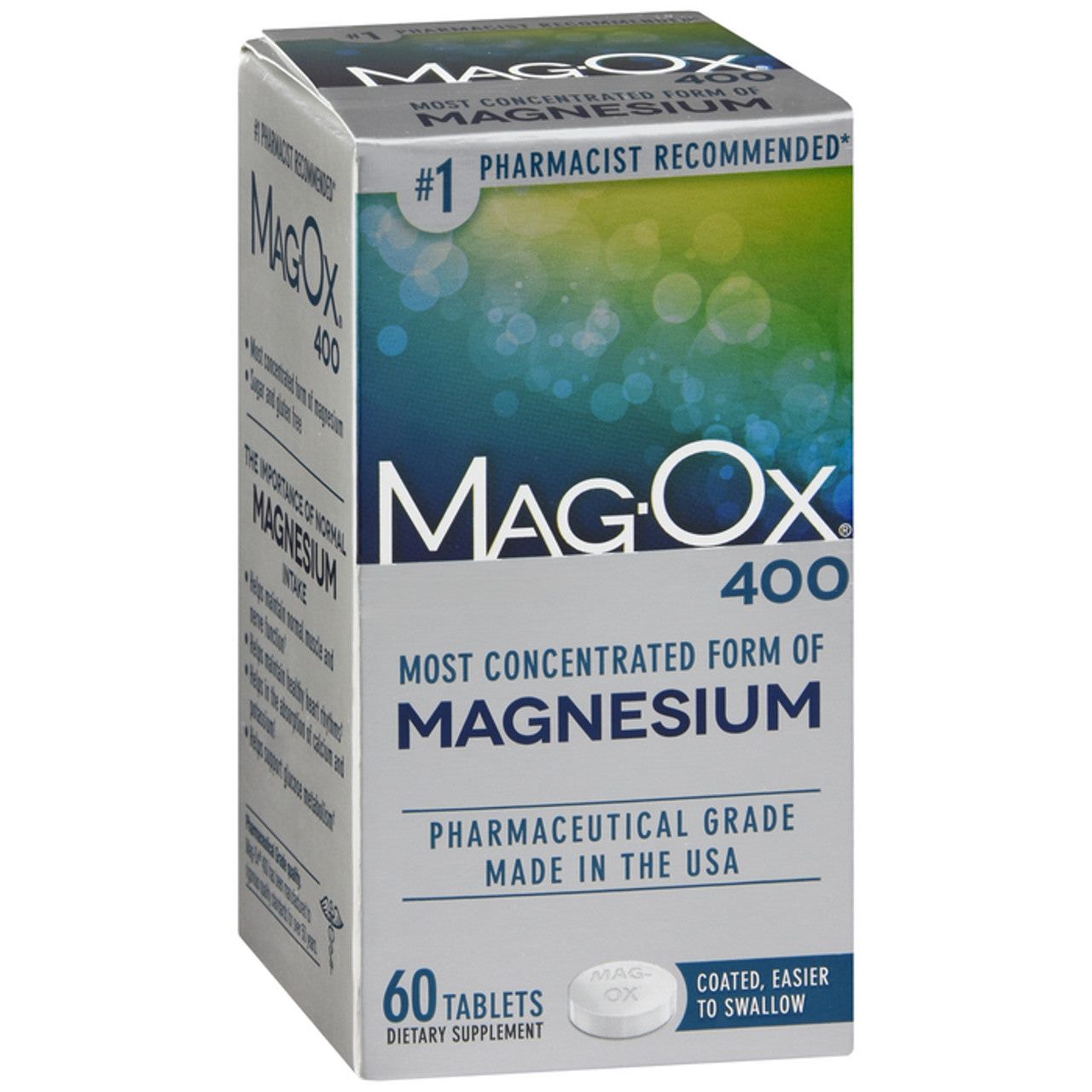 Mag-Ox 400 Mg Magnesium Dietary Supplement Tablets