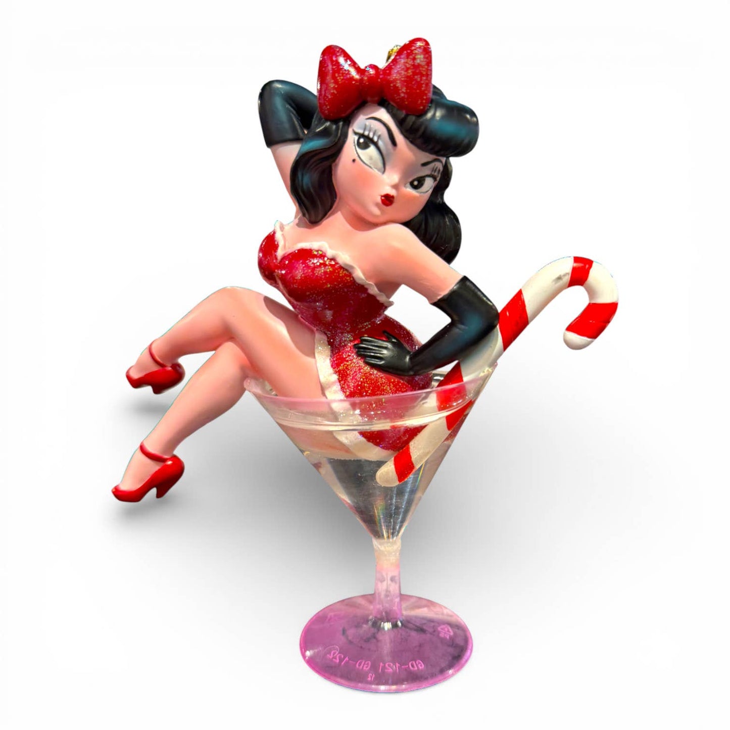 Miss Maude 6.5" Martini Girl Ornament | Miss Fluff December Diamonds – SHIPS JULY