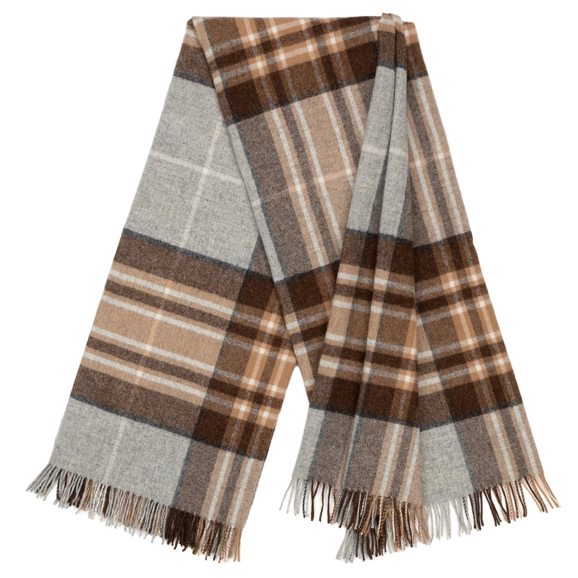 Highland Tweeds Shetland Lambswool Throw (McKellar) - Osadia Concept Store