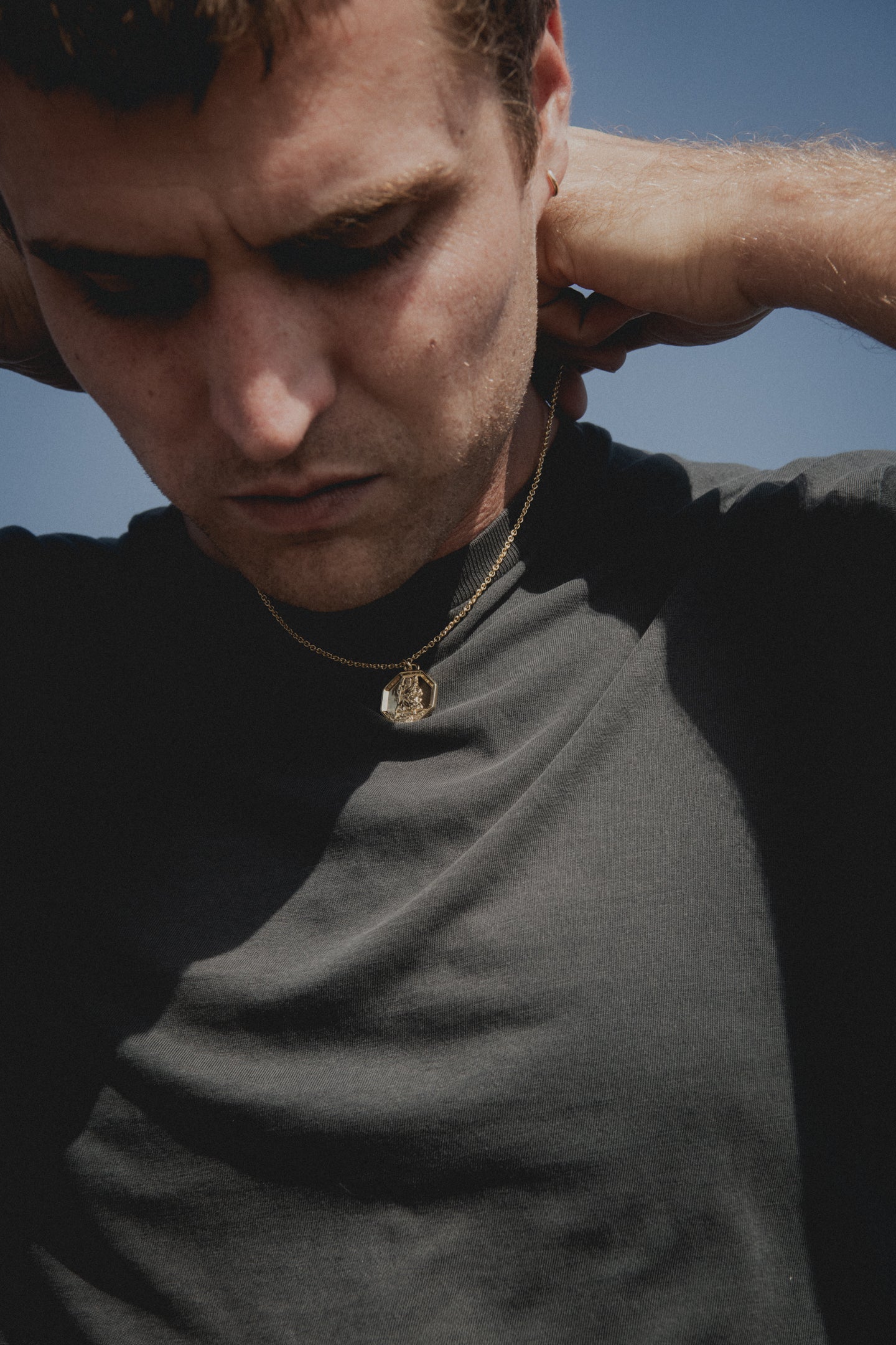St. Christopher Octagon Necklace