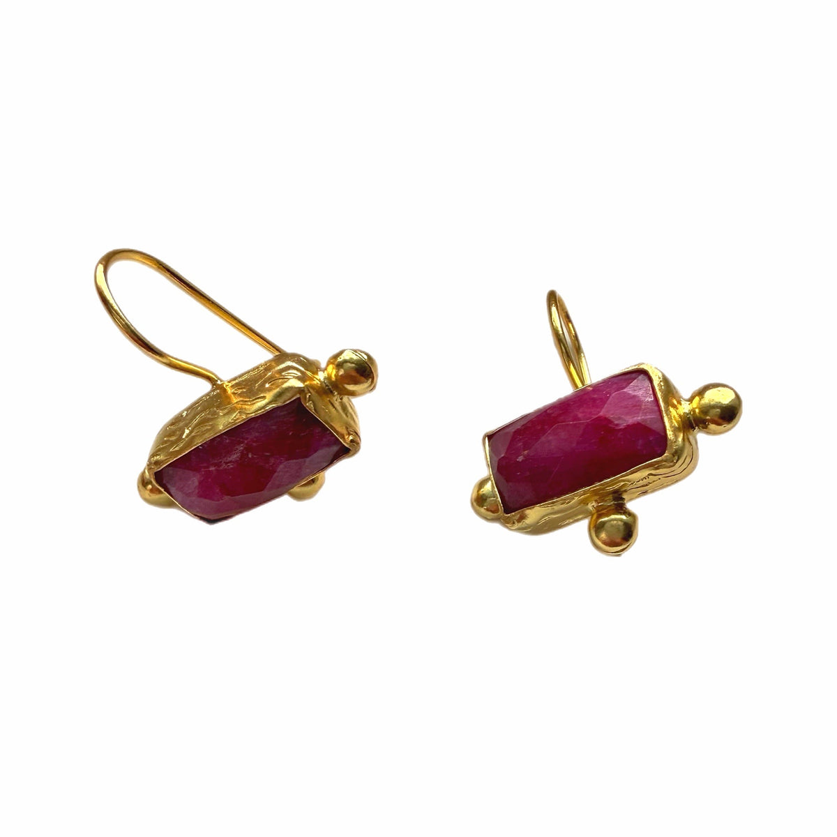 Hana Ruby Earrings