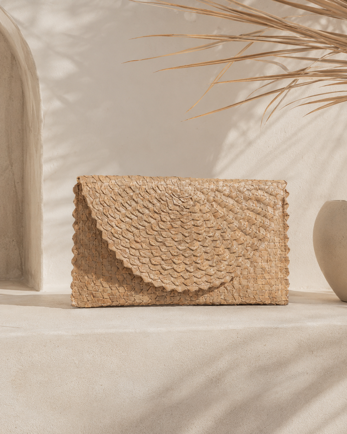 Rattan Clutch