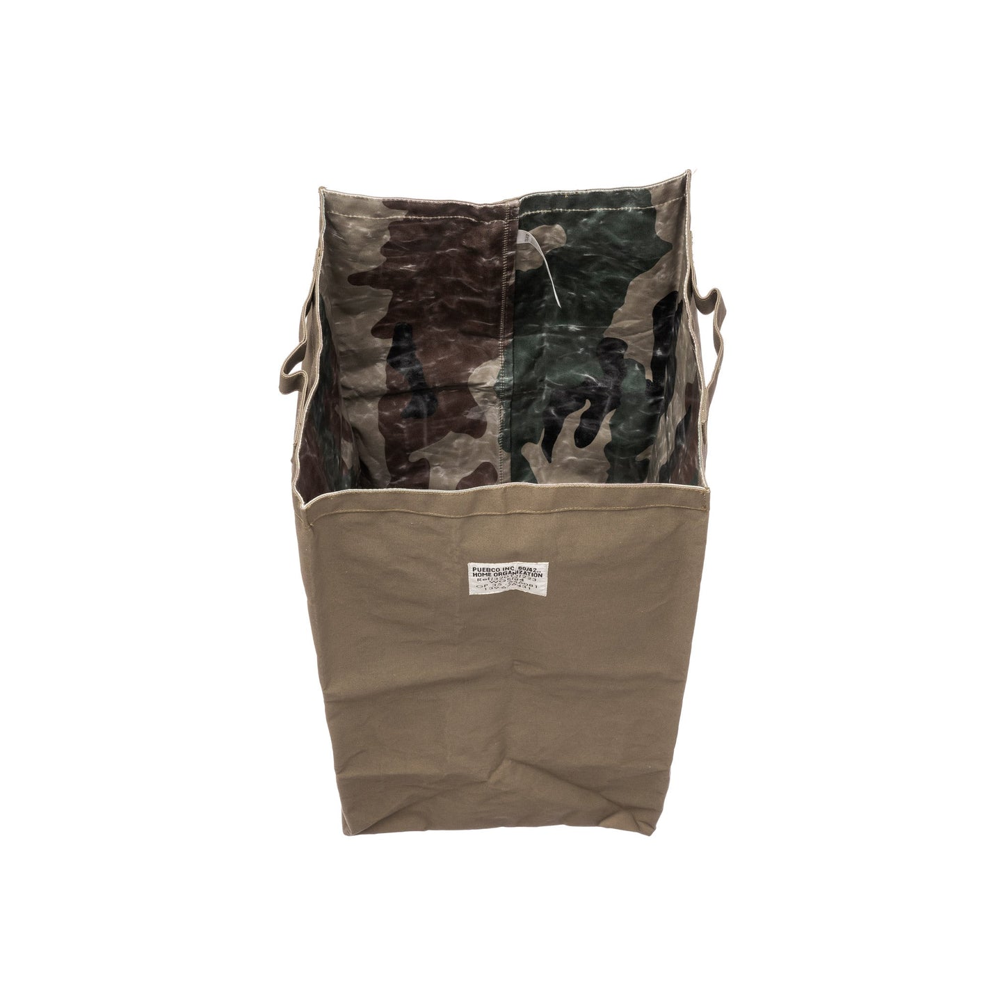 LAMINATED FABRIC ORGANIZER RECTANGLE/LARGE SAND