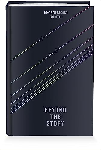 BTS Hardcover Book:  Beyond The Story: 10-Year Record Of BTS [Top Corner Damage]