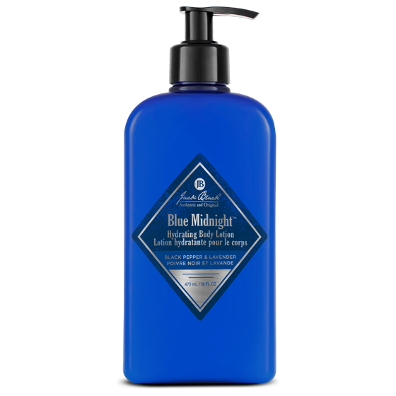 Jack Black Blue Midnight Hydrating Body Lotion 16 oz