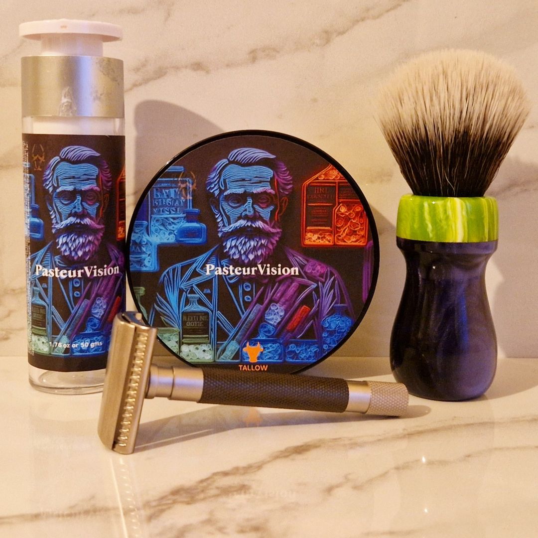 PasteurVision Shaving Soap - Tallow Crème Fraîche