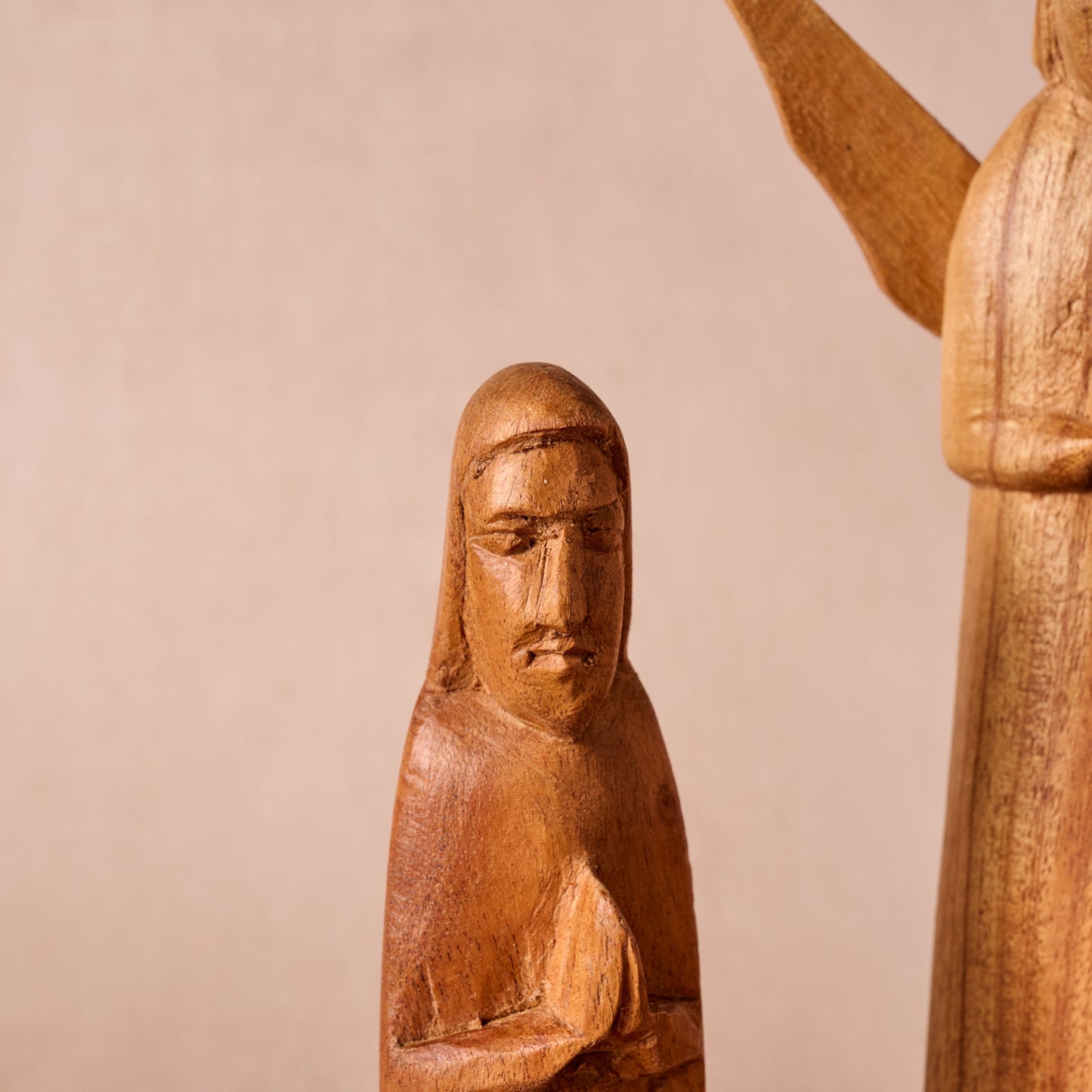 Rahisi Neem Wood Nativity